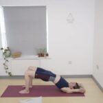 doing bridge pose in yoga